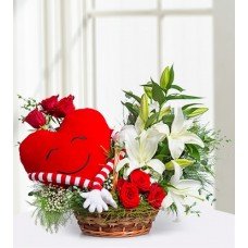 Beyaz lilyum Aranjmanı Beyaz lilyum Aranjmanı