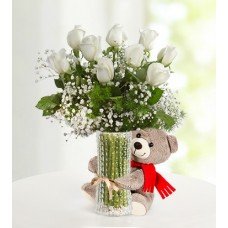 Bembeyaz Mutluluk Beyaz Güller